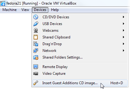 Install Guest Additions...